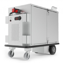 Electric insulation food delivery cart