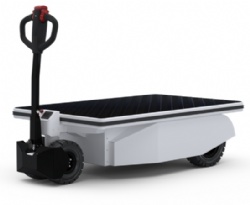 Heavy-Duty Electric Platform Cart